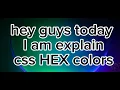 CSS HEX Colors Coding Tutorial Learn How to Use HEX Codes in CSS
