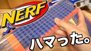 NERFのサードパーティーのマガジンとダーツを試す 