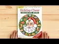 Holiday Cheer Coloring Book Flip-Through