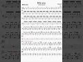 【ドラムスコア】Bite you/muque
