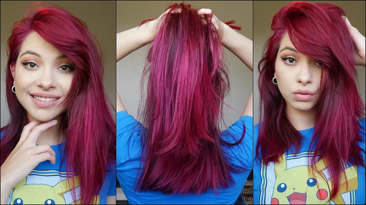 COLORING MY HAIR | RED OMBRE. 