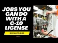C-10 License Update Electrical Contractor License Jobs Requirements Exam Process Fees and More