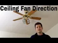 Ceiling Fan Direction