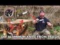 Corporals Corner Tips and Tricks Making a Knife from Trash Found in the Woods