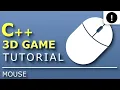 C 3D Game Tutorial 13 Creating Input System - Mouse
