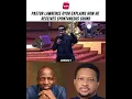 Pastor Lawrence oyor explains how he received worthy of my praise verse by Dunsin oyekan #lawrence