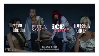 Download Blackpink award show concept HYLT + Pretty Savage + Ice Cream + Lovesick Girls MP3