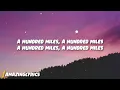 500 Miles - Peter, Paul and Mary (Lyrics)
