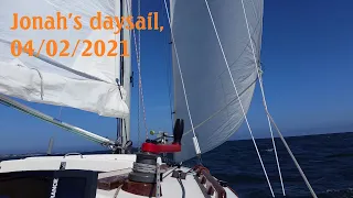 Jonah’s daysail, 04/02/2021