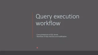 SQL Server Architecture How SQL Server queries are executed internally
