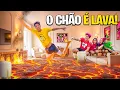 Download Lagu 24 HORAS SEM PISAR NO CHÃO *O chão é lava !