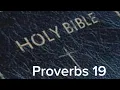 Proverbs 19 NIV The Bible