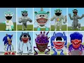 EVOLUTON OF ALL POPPY PLAYTIME CHATER 3 MECHATITAN CORN VS EVOLUTION OF SONIC BLUE IN GARRYSMOD