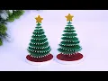 Christmas Tree DIY Glitter Foam Sheets Holiday Decoration Christmas Craft Ideas