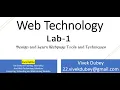 Lab 1 Web Technology