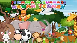 belajar mengenal nama dan suara hewan hewan ternak apk hewan ternak