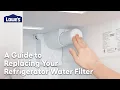 How to Replace Your Refrigerator Water Filter Guide