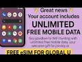 How To Get Free Esim For All Country With Unlimited Free Data