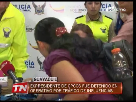 Ex presidente de CPCCS fue detenido en operativo por tráfico de influencias