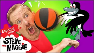 Cuento sobre las partes del cuerpo para niños + MÁS con Steve y Maggie Español Latino