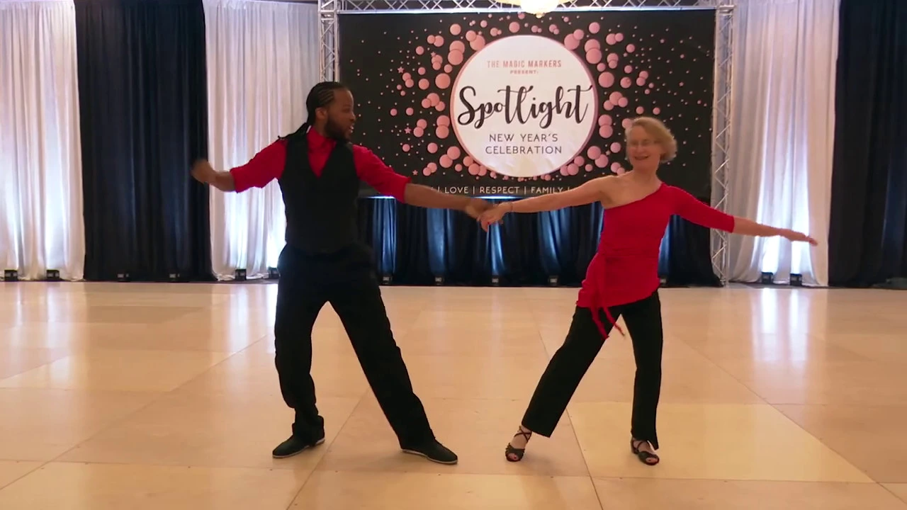 Spotlight New Years 2019 2020 Pro Am Novice Routine Christa Eppinghaus with Markus Smith