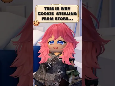This is why Cookie stealing from store🥺🥺#roblox  #shorts  #robloxedit