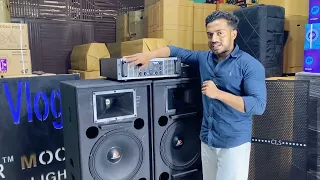 Audio Point 15" 500W Ka Sach! 😱 TS-15 NX500 Inside Look + Full Power Test | Delhi Vlogs( टेस्टिंग)