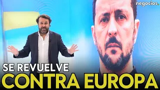Zelensky se revuelve contra Europa, la falsa ilusión de la OTAN y el control total de las élites