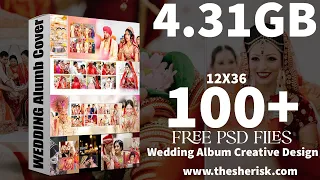 Download 12x36 Creative Wedding Album Design Download In PSD Files |English| |Photoshop Tutorial| MP3