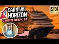 Carnival Horizon Cabin Deck 14 Tour