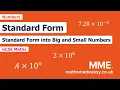 Numbers - Standard Form 1