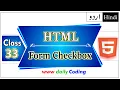 How to Create Checkbox in html form checkbox in html Daily Coding Class 33