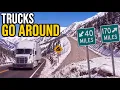 Why Semi Trucks Take the Long Way Around Wolf Creek Pass