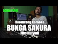 BUNGA SAKURA - Mus Mulyadi - Karaoke Keroncong | Nada Pria