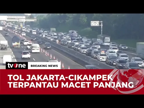 Tol Japek Macet Parah, Contra Flow Diterapkan