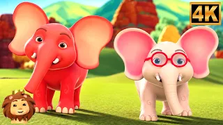 Ek Mota Hathi, एक मोटा हाथी, Ek Bandar Ne Kholi Dukan, Hindi Cartoon Video For Kids