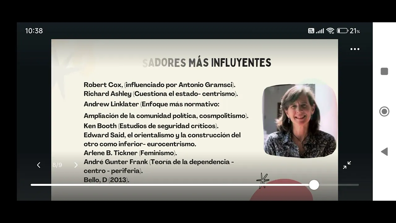 Teoría Critica de las Relaciones Internacionales.