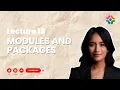 Lecture 18 Modules and Packages in Python