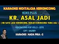 Keroncong Asal jadi Koes Plus karaoke nada pria G (Pop Keroncong Vol.3) karaoke Keroncong Koes Plus