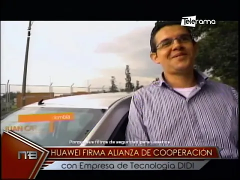 Huawei firma alianza de cooperación con empresa de tecnología DIDI