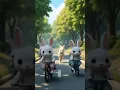 Download Lagu The rabbits are racing with each other #remix #dj #music #reels #cute #viral #ytshorts