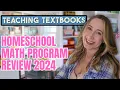 Teaching Textbooks Review - Online Homeschool Math Curriculum Review 2024