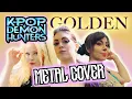 Download Lagu GOLDEN - K-POP Demon Hunters Goes METAL (ft. Marina La Torraca \u0026 Ashleigh Semkiw) HUNTRIX COVER