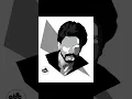 Python Turtle Graphics - 53 shah rukh khan Art by Code