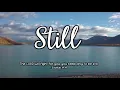Still (Lyrics) - Natashia Midori
