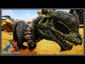Taming A Massive Rideable Dilophosaurus l Ark Survival Evolved Crystal Isles EP2