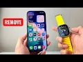 How To Remove an Apple Watch From iPhone