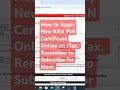 Download Lagu How yo Apply New KRA PIN Certificate #KRA#kraitax #KRAPIN2025 #kenyarevenueauthority