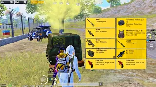 new real best loot gameplay x3 awm pubg mobile