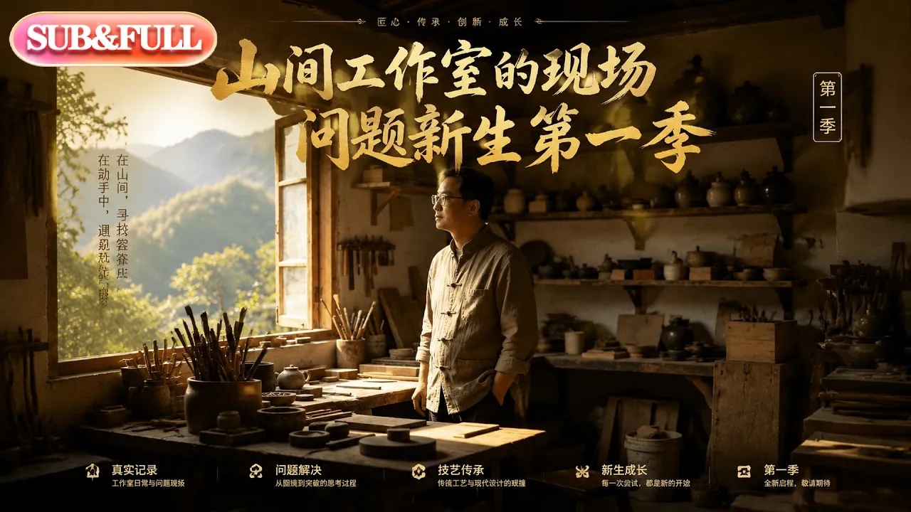 【全集FULL】《山间工作室的现场问题新生第一季》| AI短剧 | ENG SUB #薄荷听书 #cdrama #latest #热门短剧 #都市 #重生 #逆袭 #现代 #甜宠 poster
